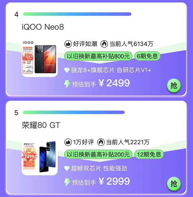 618手机销量排名出炉：iQOO第四、荣耀第五，前三名让人意外插图33